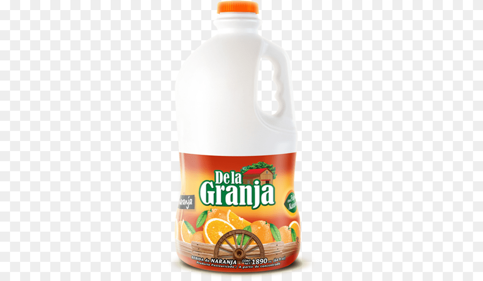 Ml Jugo De La Granja, Beverage, Juice, Citrus Fruit, Food Free Png