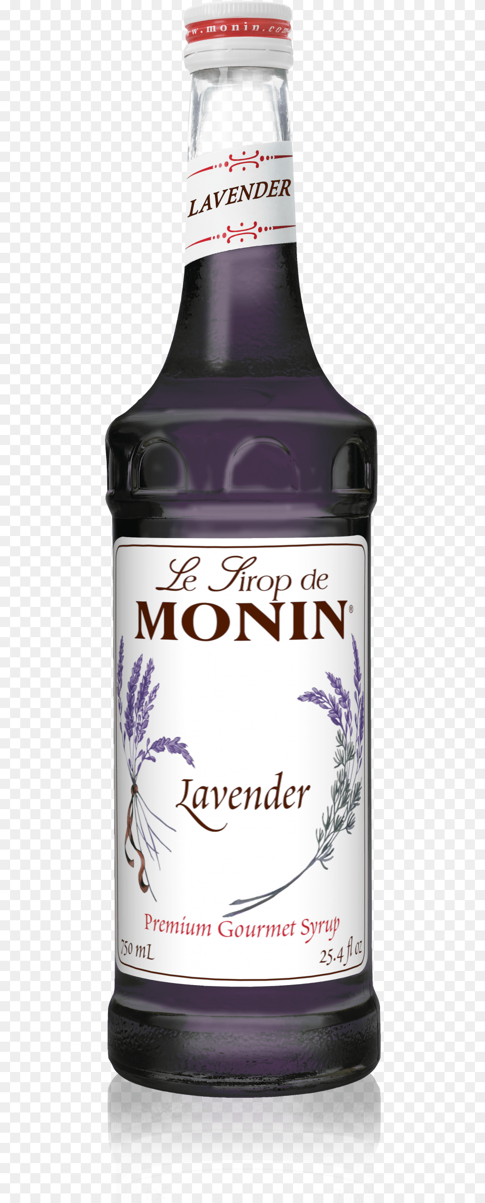 Ml Lavender Syrup Monin Chocolate Syrup, Beverage, Alcohol, Beer, Liquor Png Image