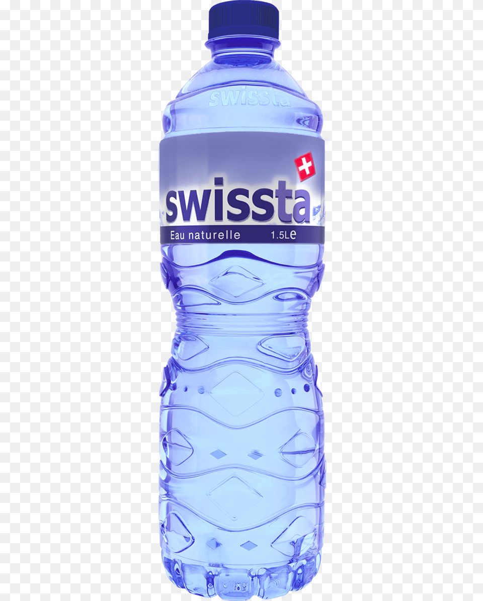 Ml Mineral Purified Drinking Water In Kinshasa Eau Swissta, Beverage, Bottle, Mineral Water, Water Bottle Free Transparent Png