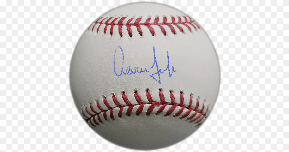 Mlb 18 The Show Christian Yelich Autographed Baseball, Ball, Baseball (ball), Sport, Sphere Png Image