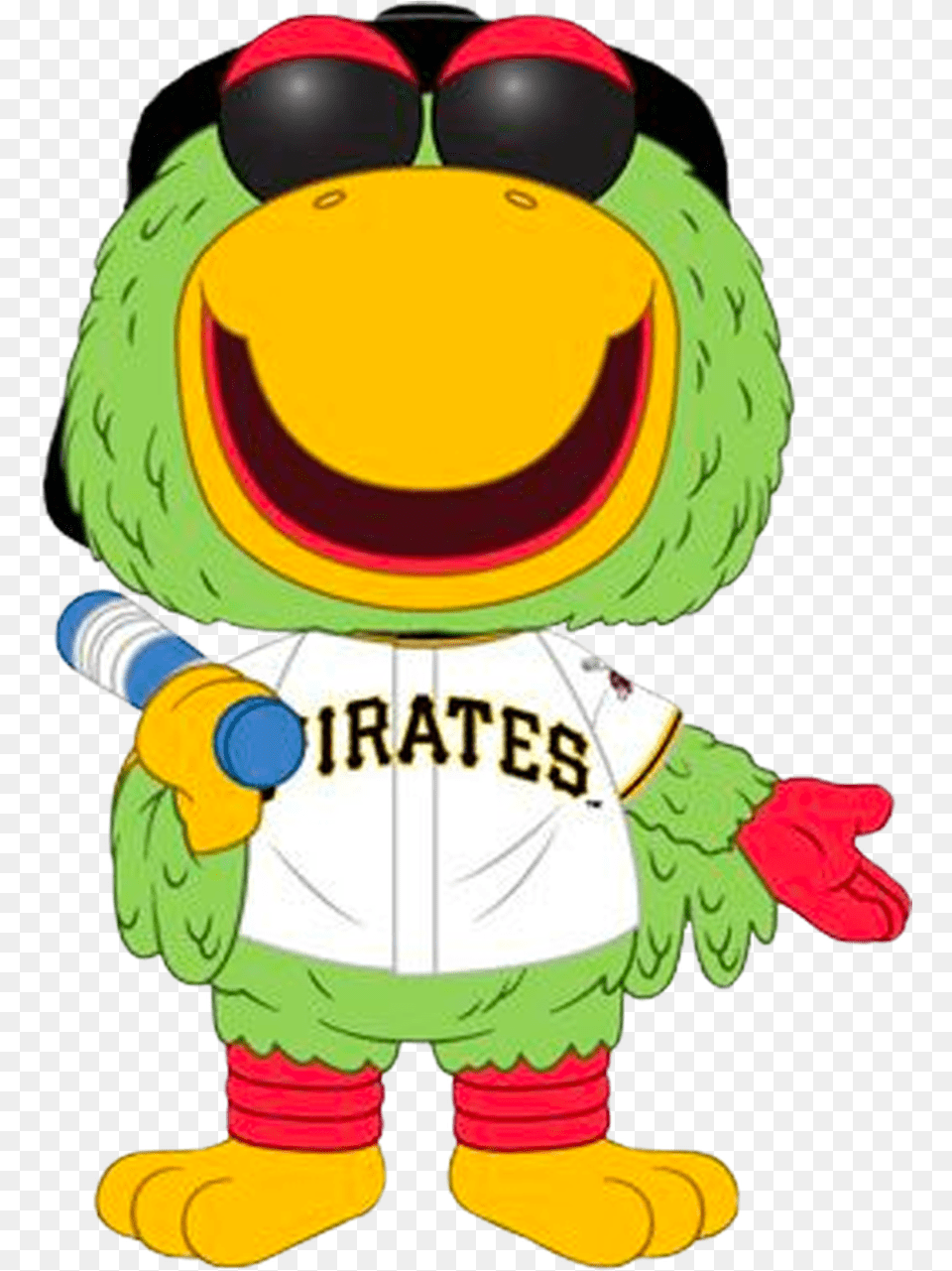 Mlb Baseball Pirate Parrot Pittsburgh Pirates Pop Vinyl Figure Pittsburgh Pirates Mascot Art, Baby, Person Png