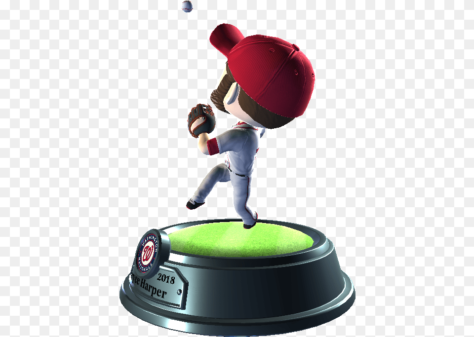 Mlb Champions Figurine, Person, People, Clothing, Baseball Cap Free Transparent Png