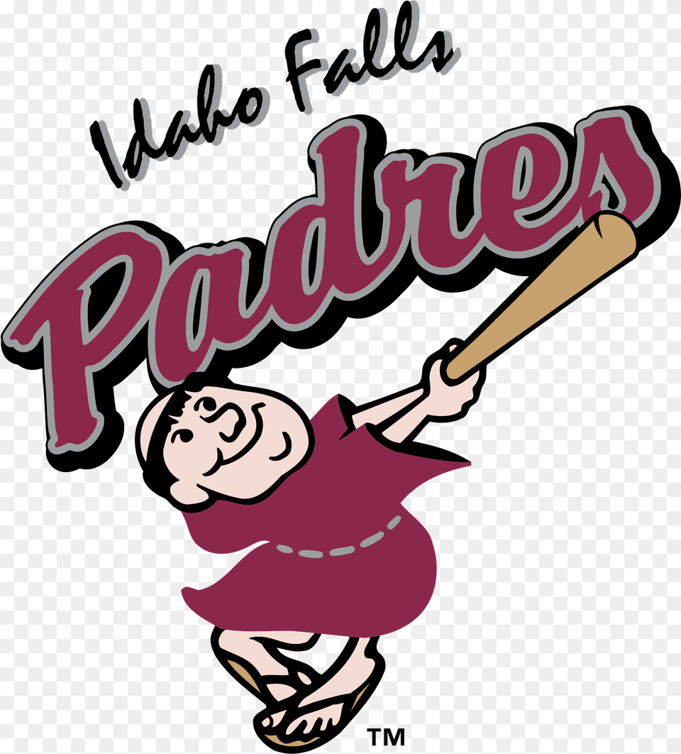 Mlb San Diego Padres Friar Logo Patch San Diego Padres Friar, People, Person, Baseball, Baseball Bat Png Image