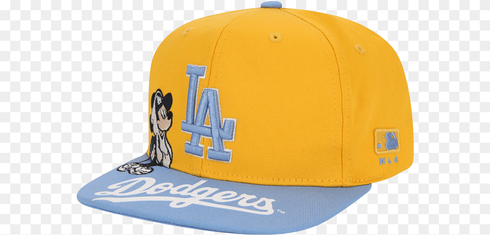 Mlb X Disney Mickey Mouse Snapback La Dodgers 72cpkc011 Baseball Cap, Baseball Cap, Clothing, Hat, Hardhat Png