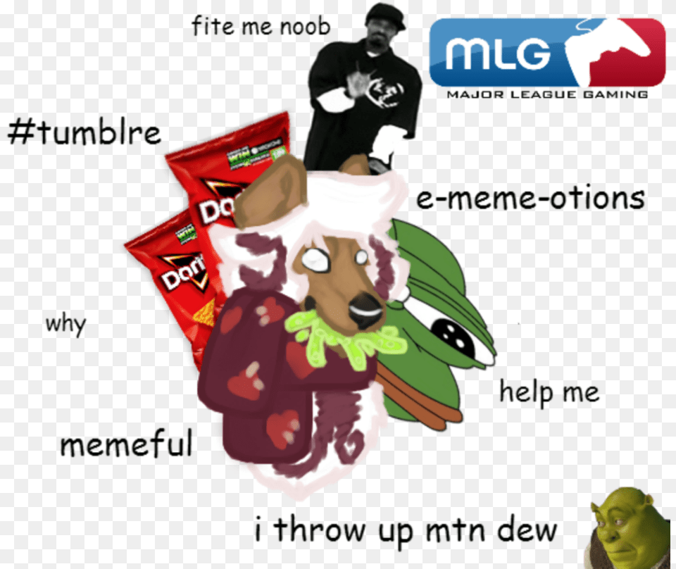 Mlg As Hell Cartoon, Adult, Man, Male, Person Free Png Download