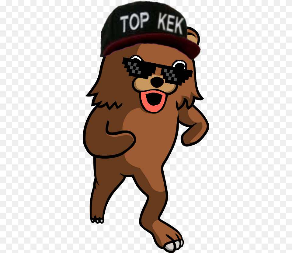 Mlg Bear, Baby, Person, Baseball Cap, Cap Free Png Download