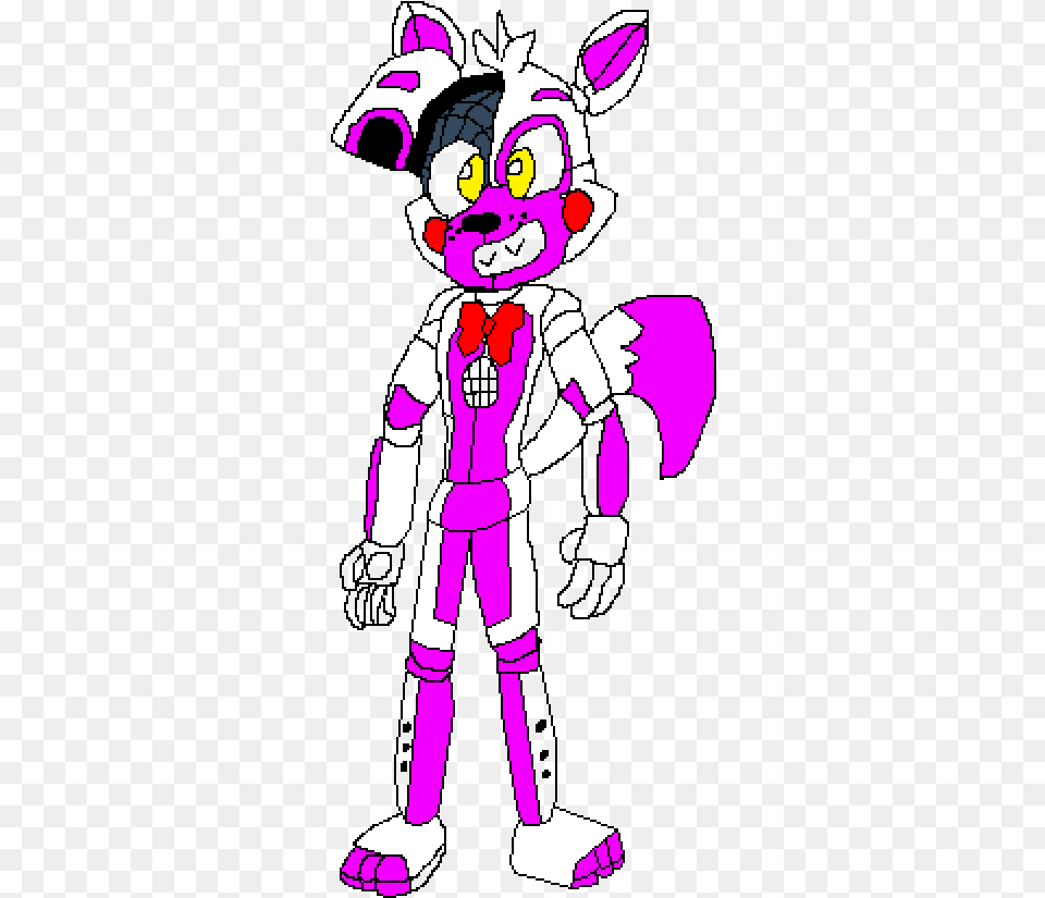 Mlg Funtime Foxy, Purple, Baby, Person, Book Free Png