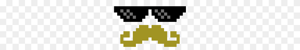Mlg Glasses And Mustache Pixel Art Maker, First Aid Png Image