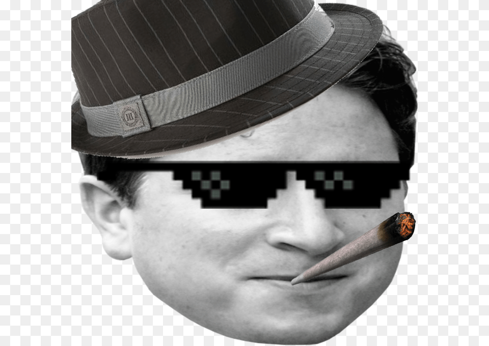 Mlg Kappa, Clothing, Face, Hat, Head Png Image