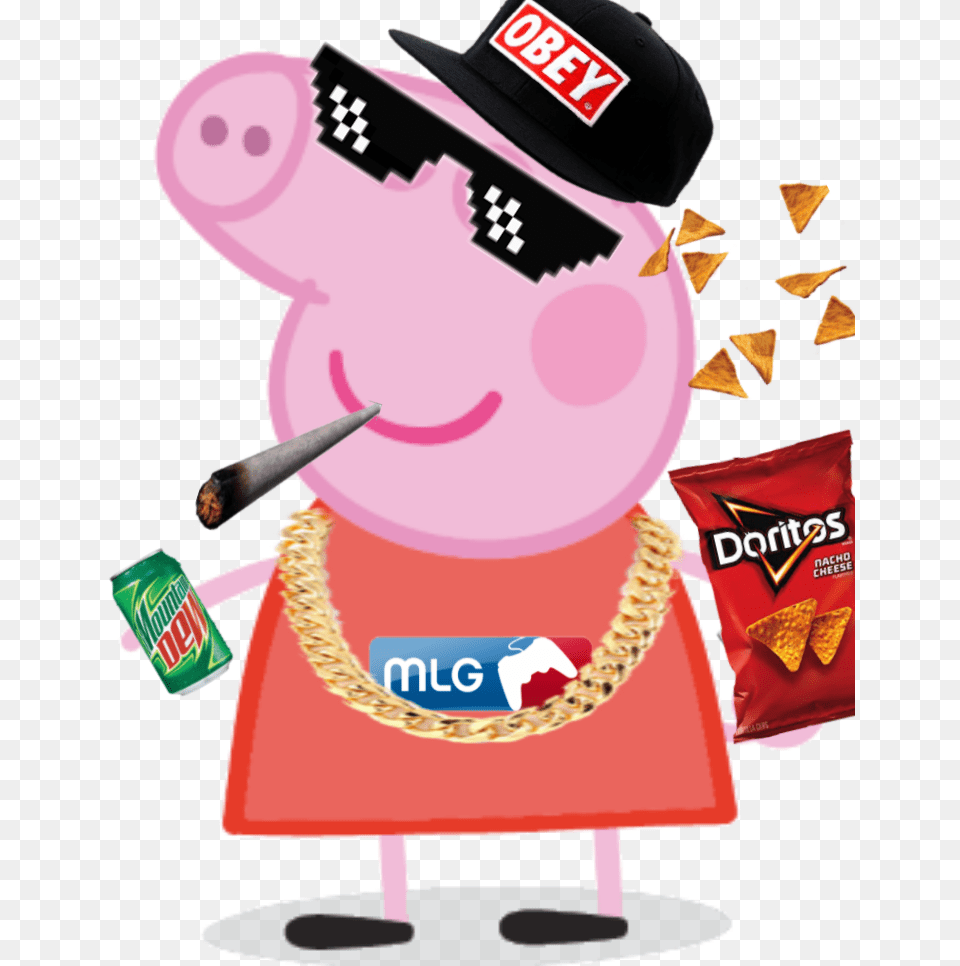 Mlg Peppa Pig Peppa Pig, Person Free Png Download