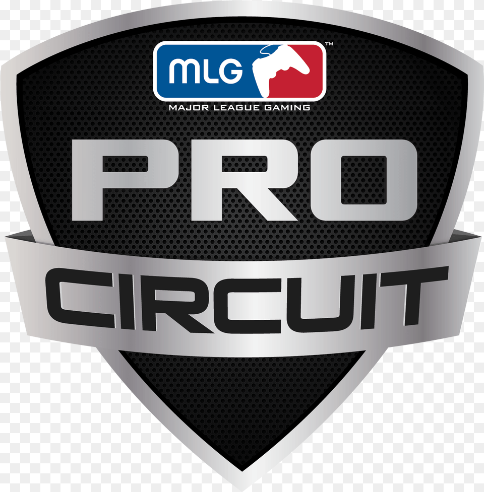 Mlg Pro Circuit Logo Major League Gaming, Badge, Symbol, Emblem, Gas Pump Png