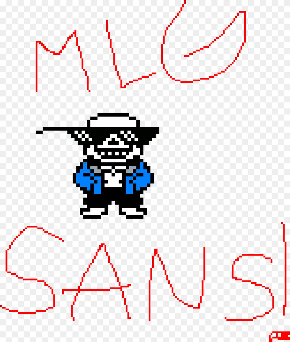 Mlg Sans Baby Sans With Red Jacket, Light, Qr Code, Art Free Png Download