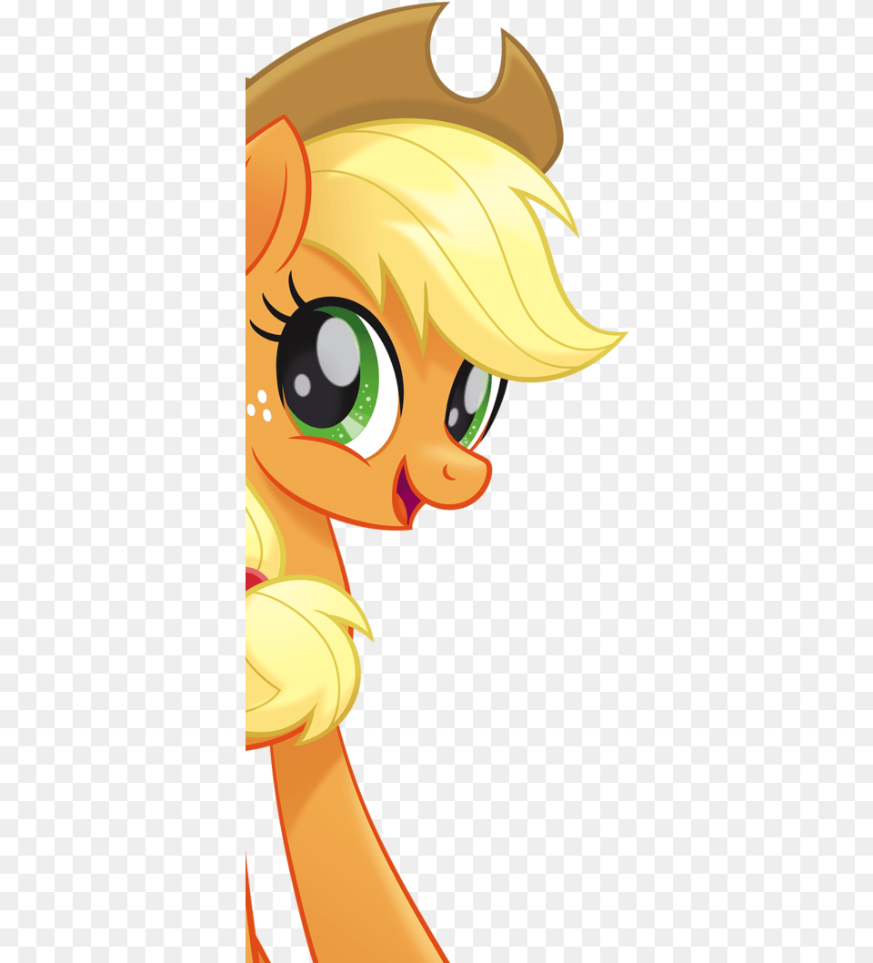 Mlp Applejack, Baby, Person, Book, Comics Free Png