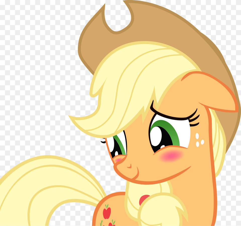 Mlp Applejack Blush, Banana, Food, Fruit, Plant Free Transparent Png