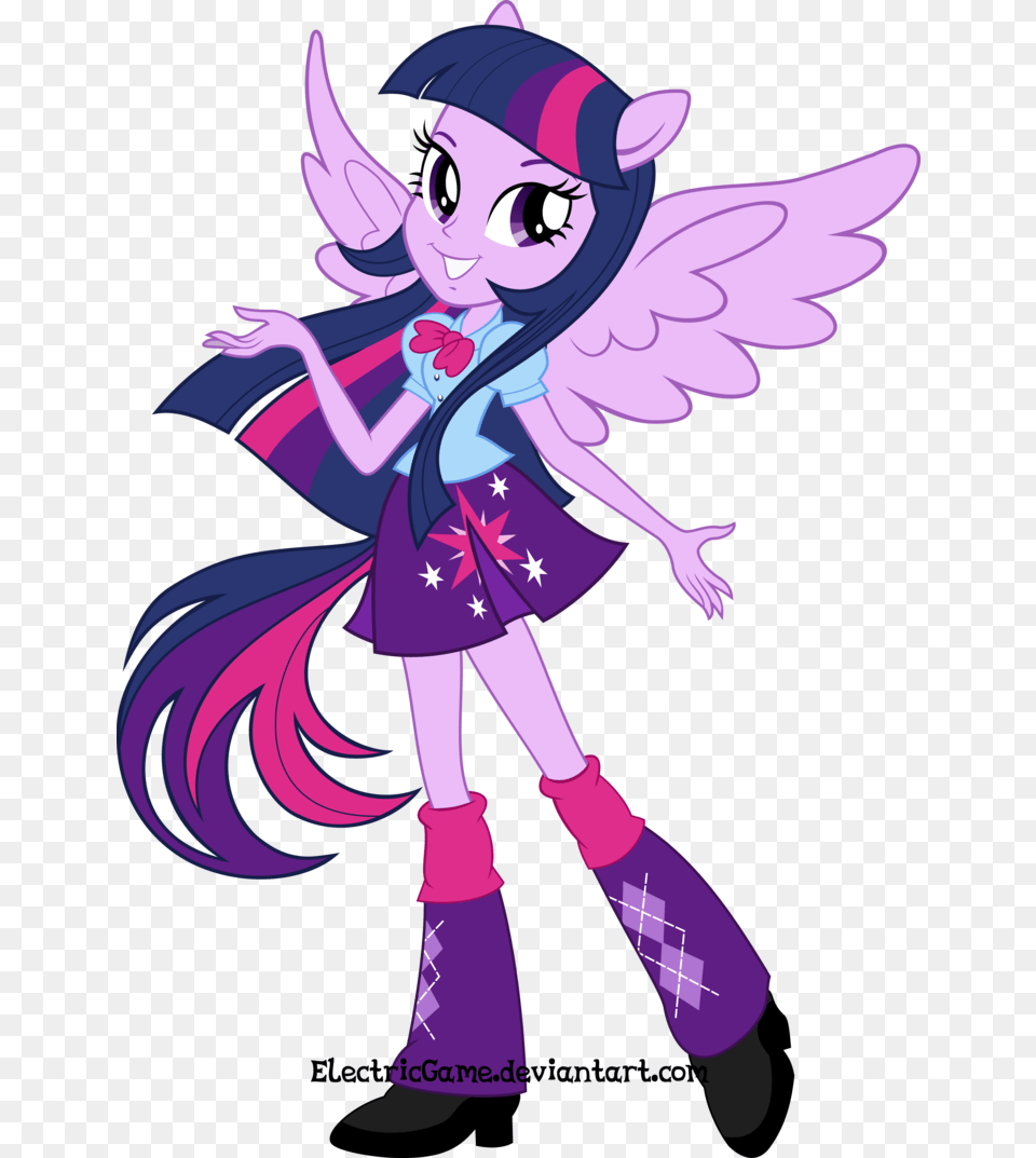 Mlp Eg Twilight Sparkle, Book, Comics, Publication, Purple Free Png Download