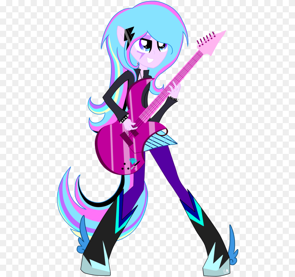 Mlp Equestria Girl Speedpaint, Adult, Person, Musical Instrument, Guitar Free Png Download