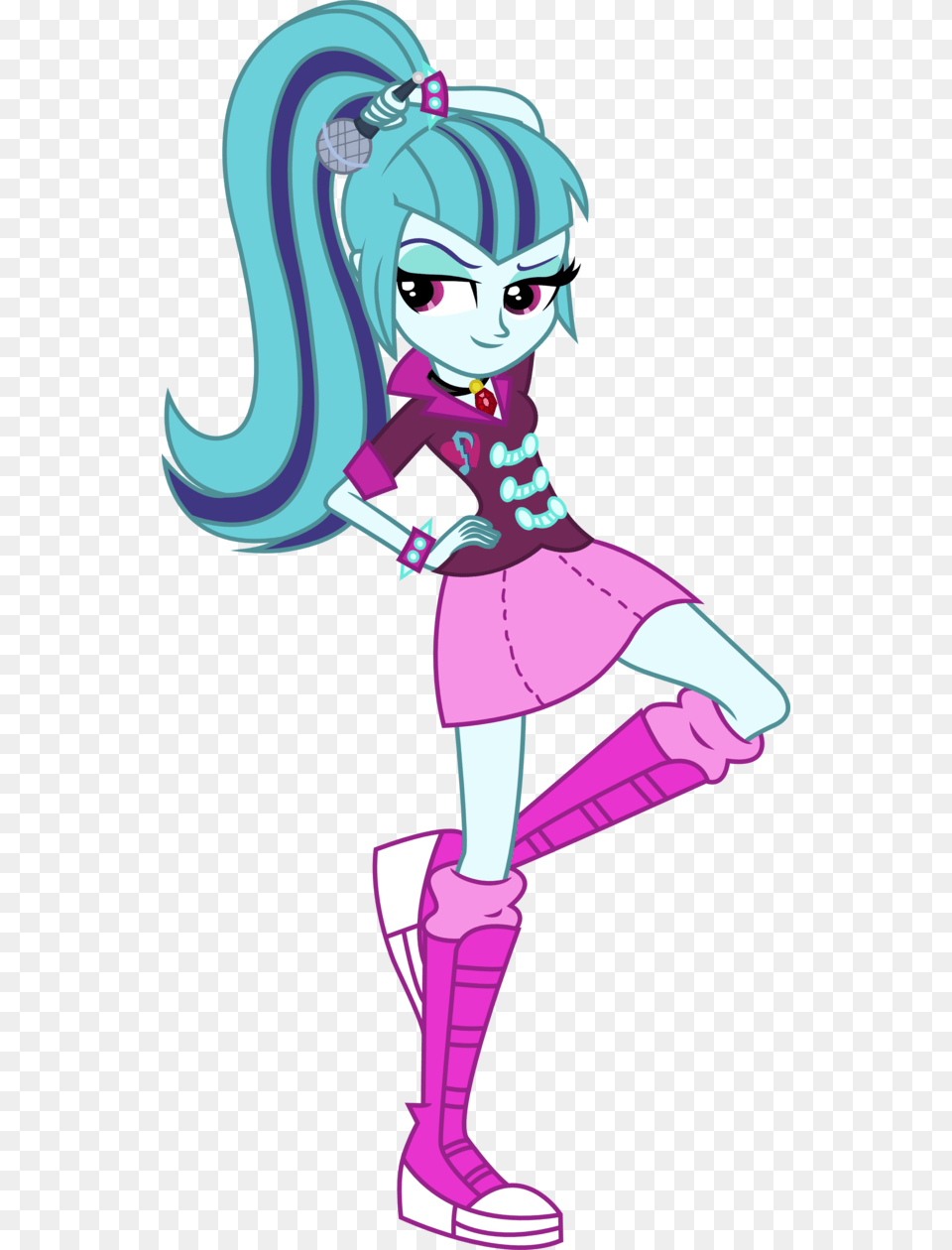 Mlp Equestria Girls Sonata Dusk, Book, Comics, Publication, Person Free Png Download