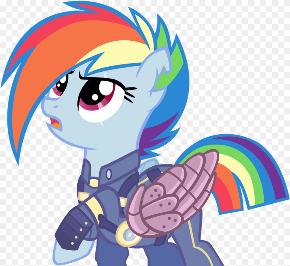 Mlp Fallout Rainbow Dash, Book, Comics, Publication, Baby Png