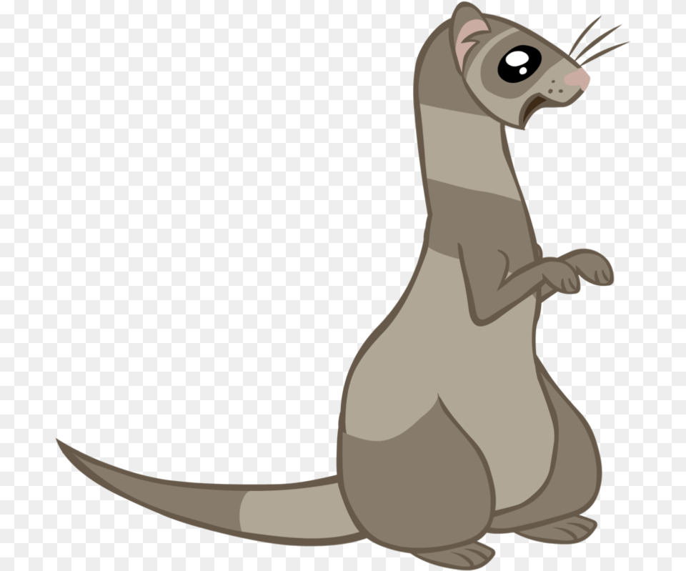 Mlp Ferret Vectorized By Freeuse Library My Little Pony Ferret, Animal, Mammal, Wildlife, Fish Png
