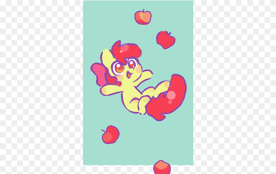 Mlp Fim Apple Bloom My Art Doodle My Little Pony Friendship Is Magic Free Png Download