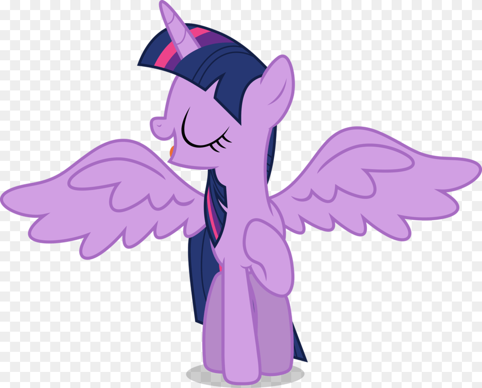 Mlp Fim Twilight Sparkle Vector By Luckreza8 Mlp Twilight Sparkle Wings, Purple, Cartoon, Baby, Person Free Png Download