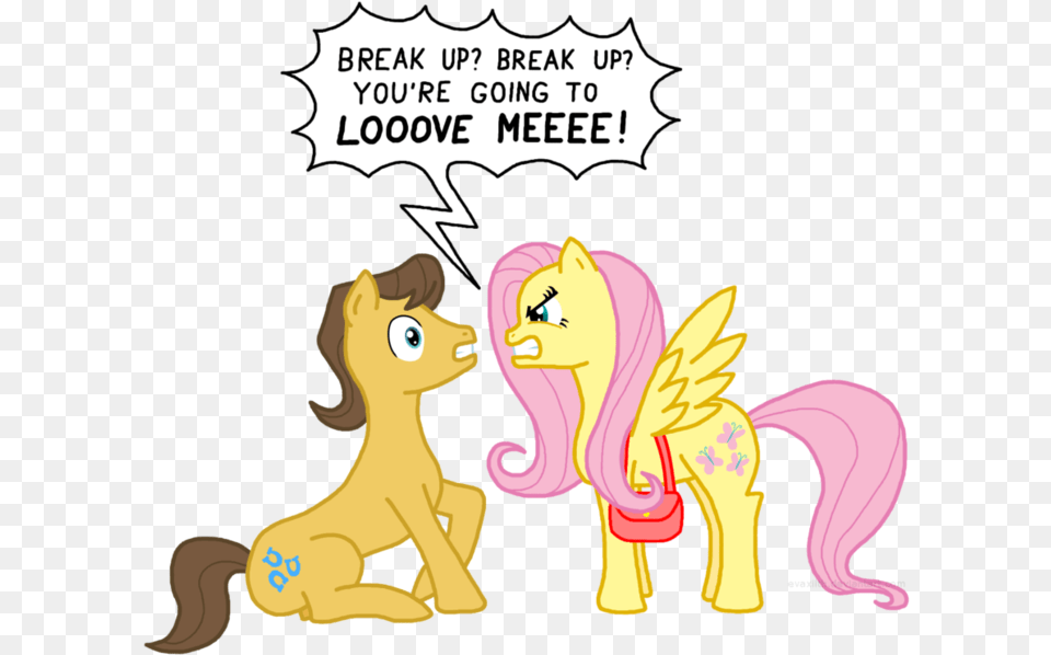 Mlp Fluttershy And Caramel, Book, Comics, Publication, Animal Free Png Download