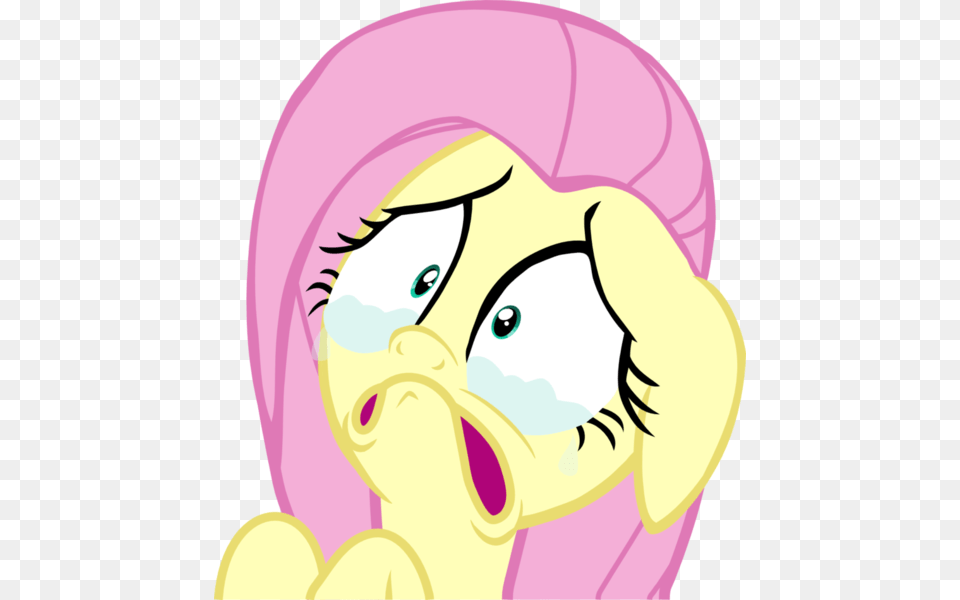 Mlp Fluttershy Crying, Publication, Book, Comics, Clothing Png