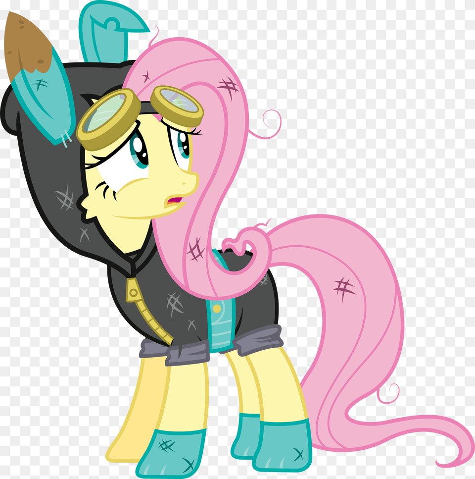 Mlp Fluttershy Dangerous Mission Outfit Clipart Evolution My Little Ponymon, Book, Comics, Publication, Cartoon Png