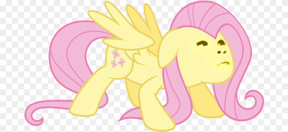 Mlp Fluttershy Scared, Face, Head, Person, Book Free Png Download