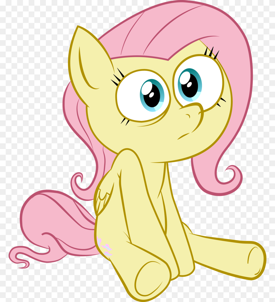 Mlp Fluttershy Shed Mov, Cartoon, Baby, Person, Face Free Png Download