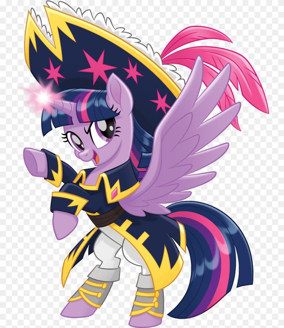 Mlp Movie Vector Pirate Twilight Sparkle My Little Pony Movie Pirates, Book, Comics, Publication, Baby Free Png Download