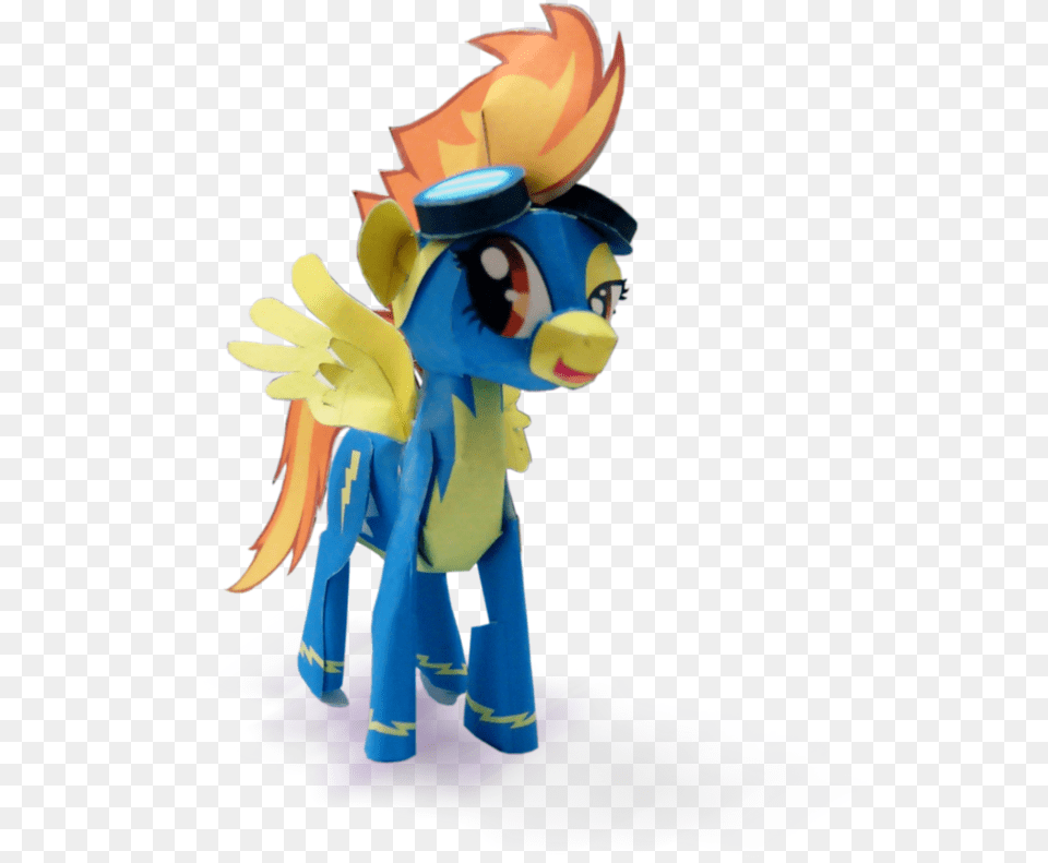 Mlp Papercraft Spitfire Free Transparent Png