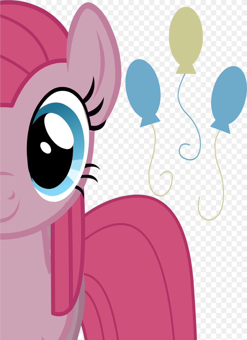 Mlp Pinkie Pie Evil, Balloon, Art Free Transparent Png