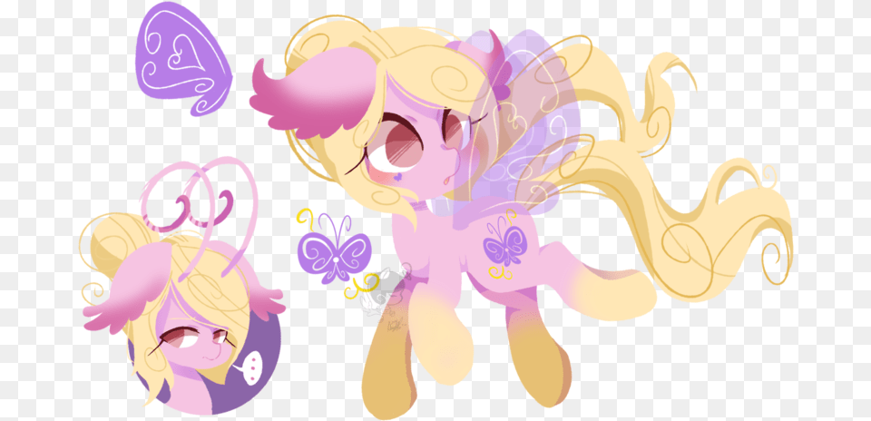 Mlp Pony Cutie Oc, Art, Graphics, Purple, Baby Free Png