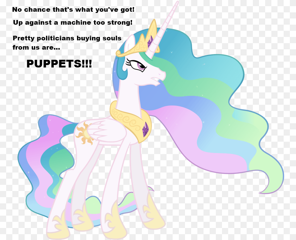 Mlp Princess Celestia Angry, Cartoon, Art, Baby, Person Free Png Download