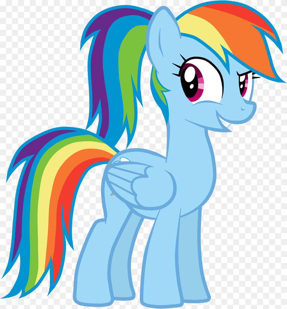 Mlp Rainbow Dash Hairstyle, Book, Comics, Publication, Baby Free Png Download