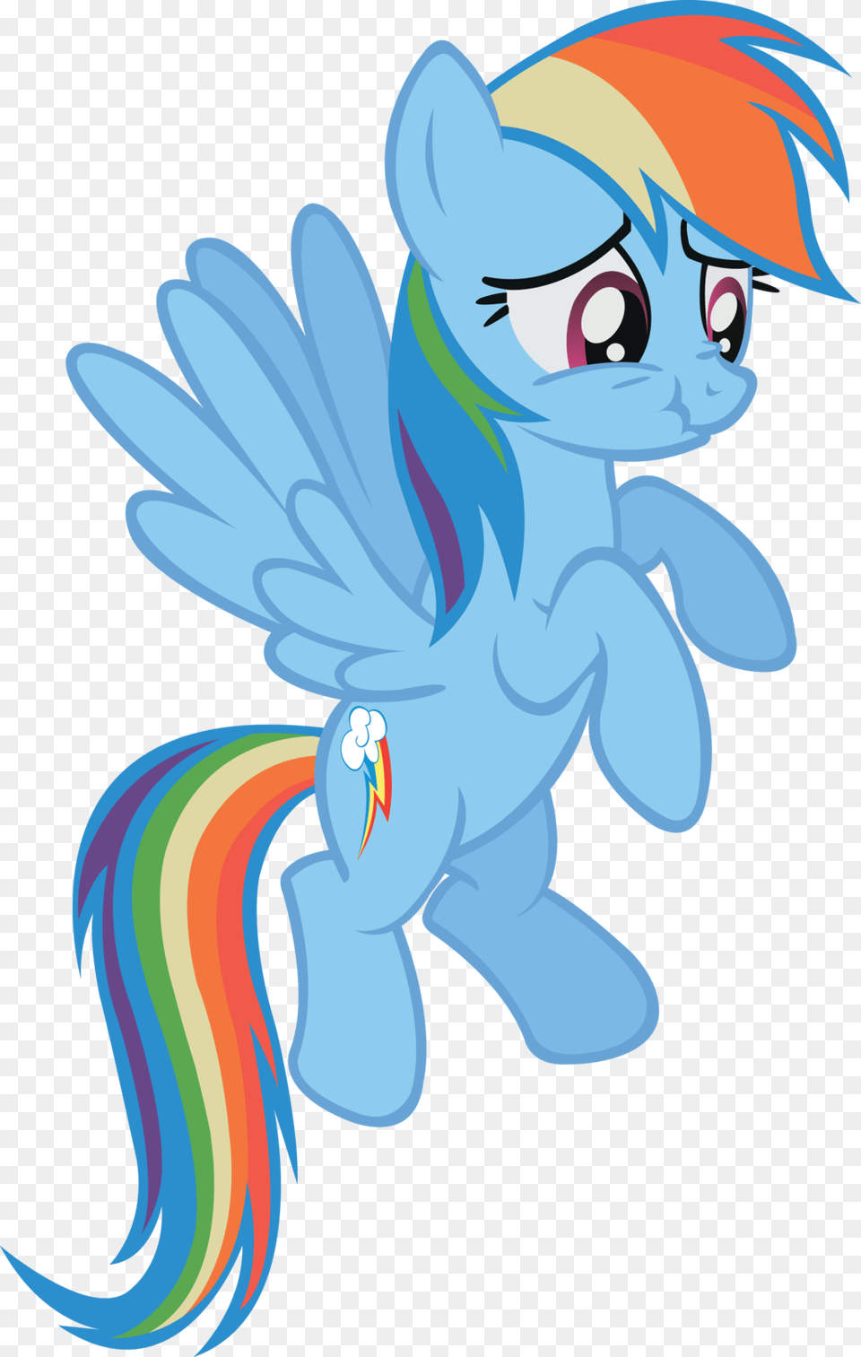 Mlp Rainbow Dash Laughing, Baby, Person, Face, Head Free Png Download