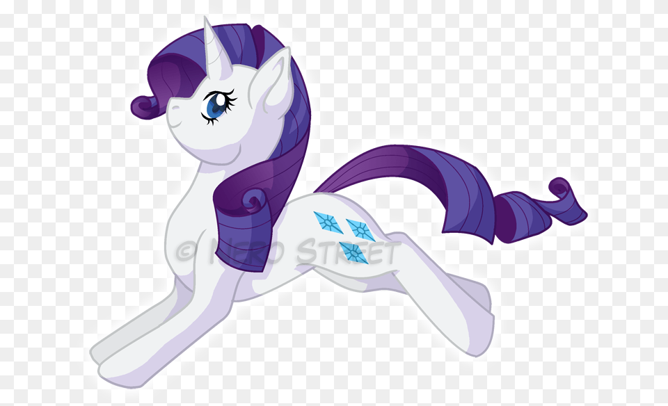 Mlp Rarity Cartoon, Book, Comics, Publication, Animal Free Png Download