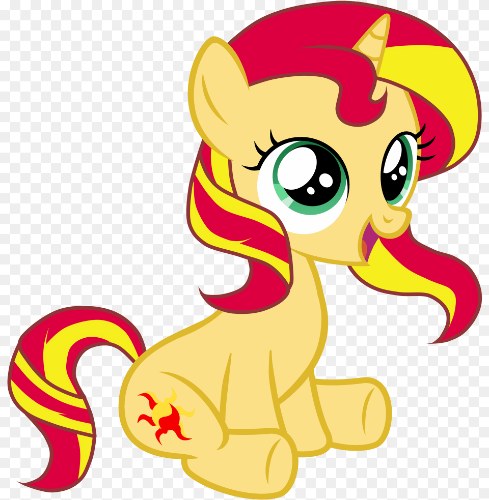 Mlp Sunset Shimmer Baby, Person Free Transparent Png