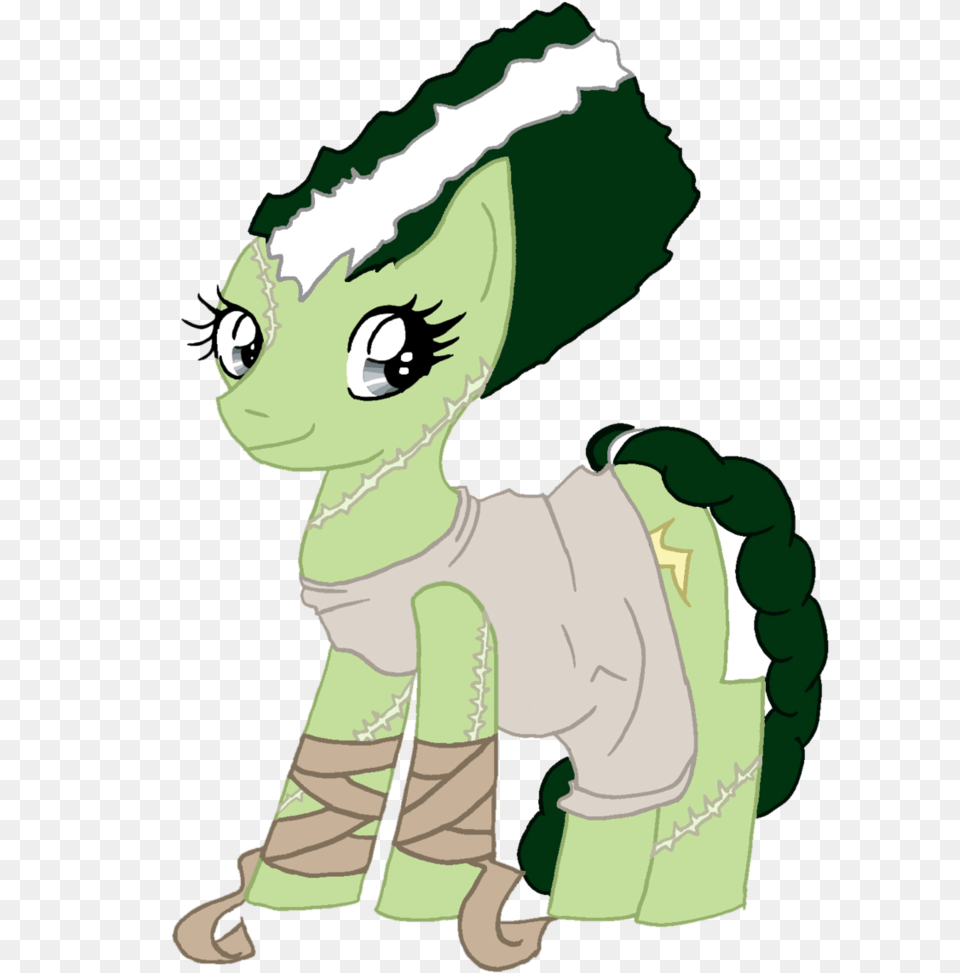 Mlp The Bride Of Frankenstein By Rena Muffin Frankenstein Wife Cartoon, Book, Comics, Publication, Baby Free Png