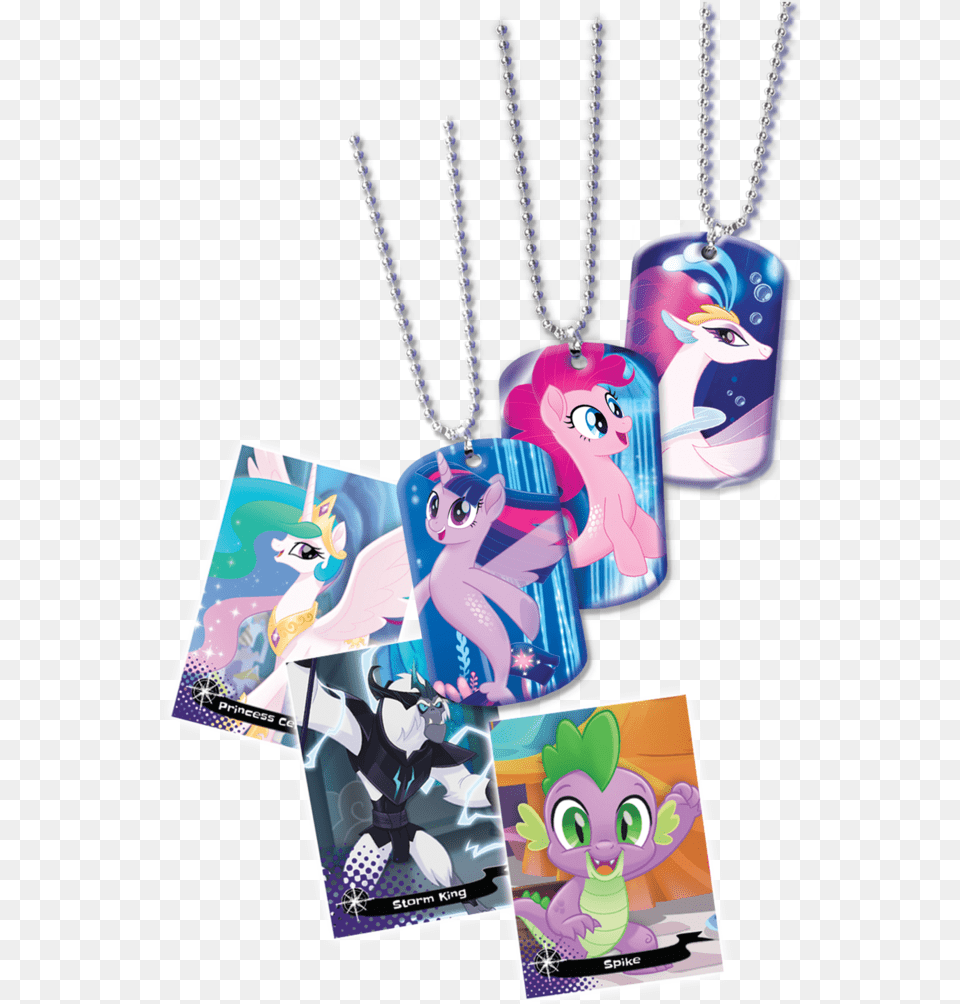 Mlp The Movie Dog Tags Dog Tag Necklace Mlp, Accessories, Jewelry, Person Free Png Download