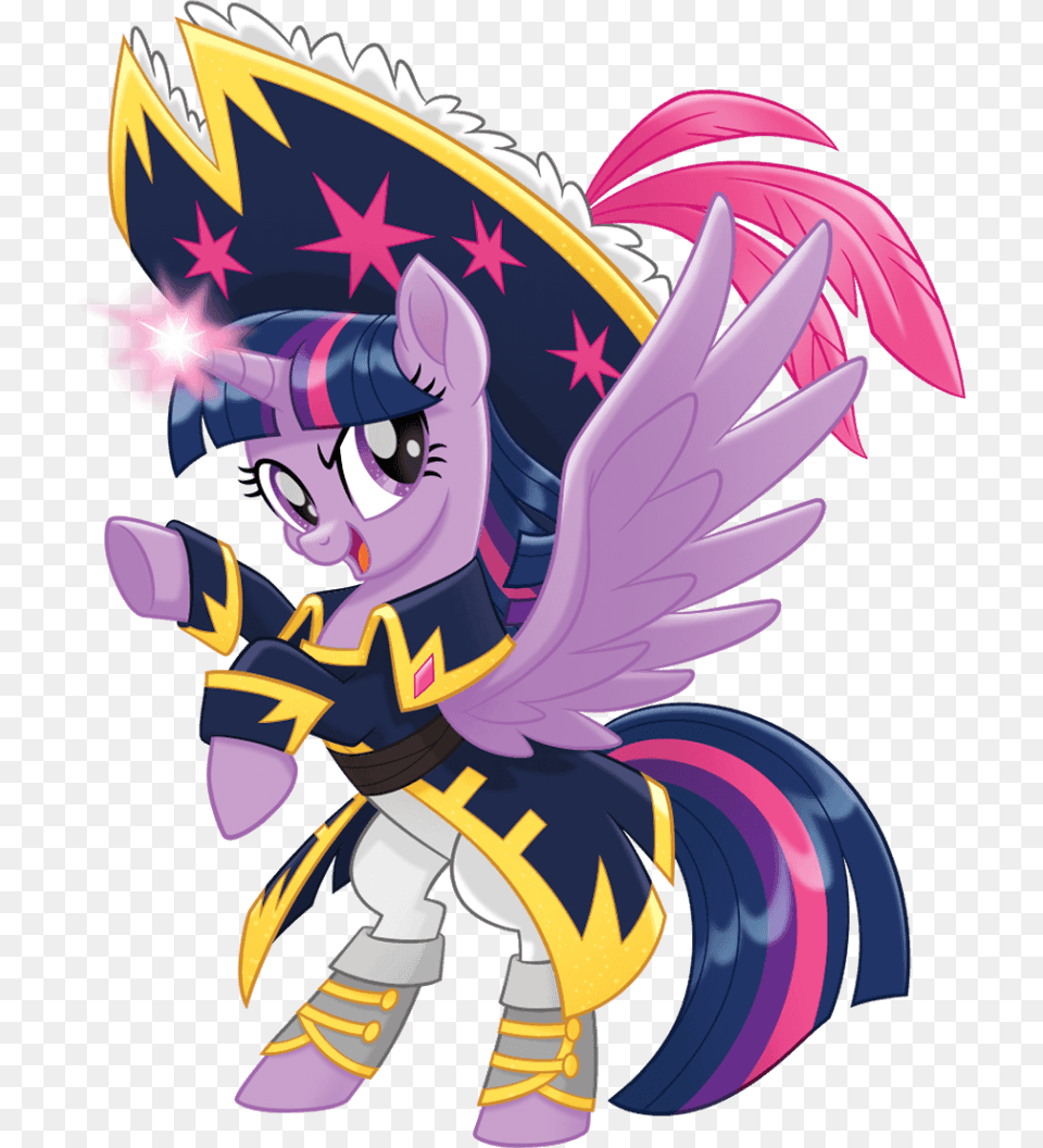 Mlp The Movie Pirate Twilight Sparkle Official Artwork, Book, Comics, Publication, Baby Png Image