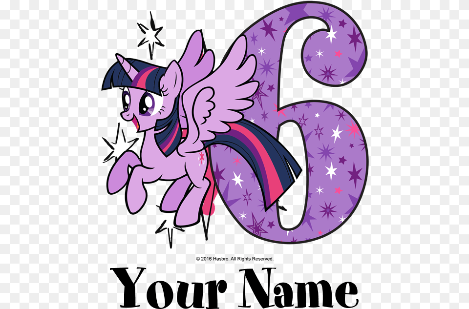 Mlp Twilight Sparkle 6th Birthday Sweatshirt Birthday 8th Little Pony, Art, Graphics, Purple, Book Free Png