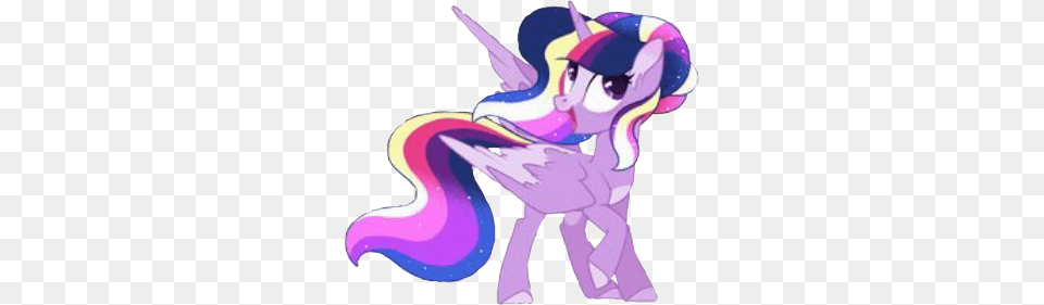 Mlp Twilightsparkle Alicorn Freetoedit Cartoon, Art, Graphics, Purple, Comics Png