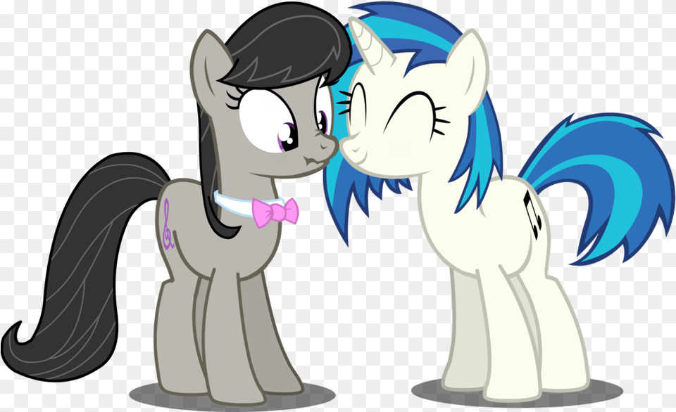 Mlp Vinyl And Octavia, Book, Comics, Publication, Person Png