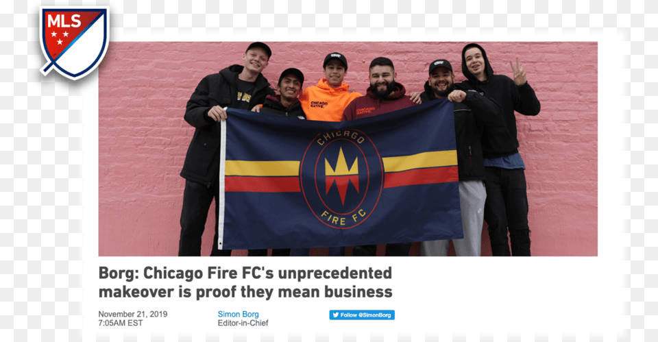 Mls Chicago Fire Fc Logo, Adult, Person, Man, Male Png Image