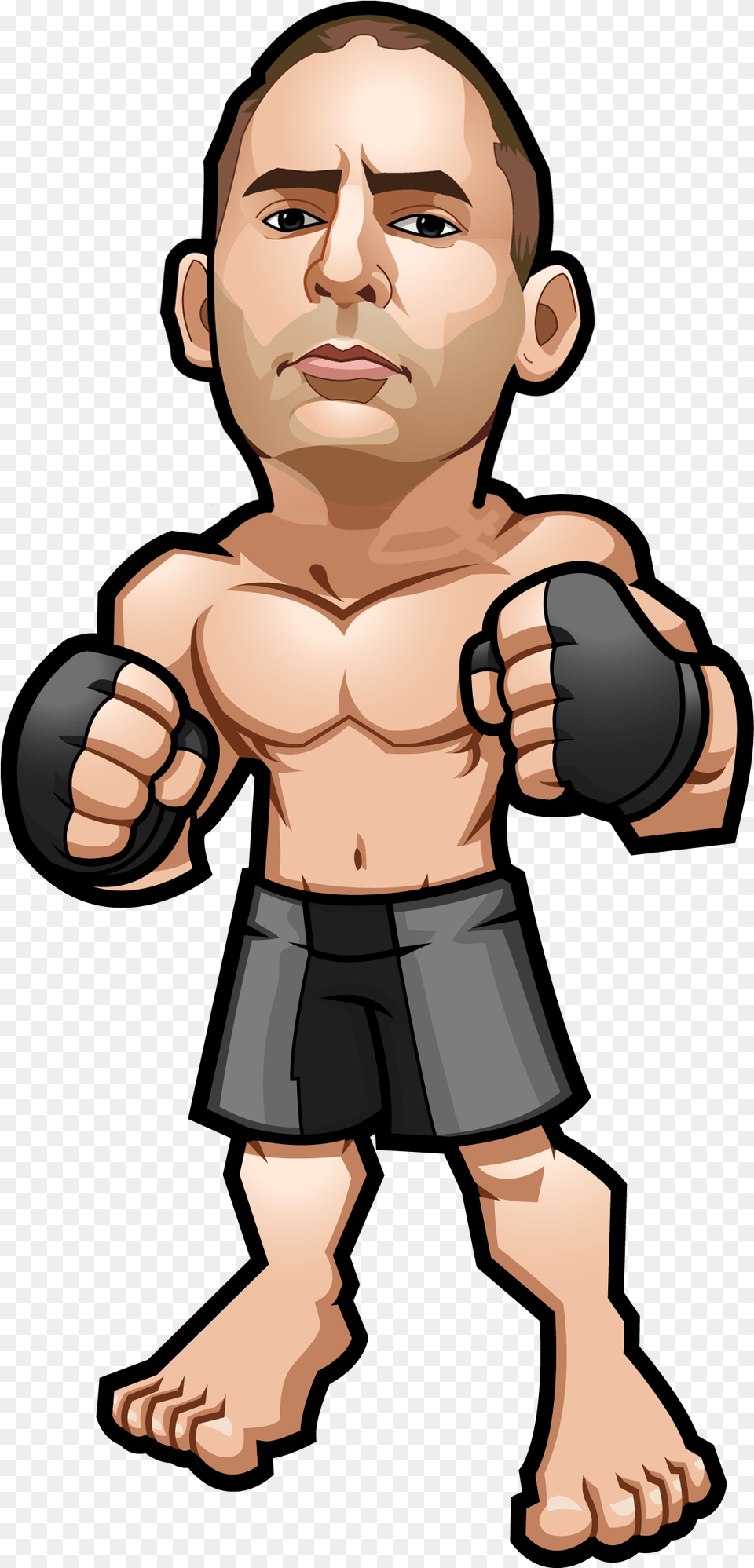 Mma Enation Ronda Roueu Ut Did It Again Cartoon, Baby, Body Part, Finger, Hand Free Png Download