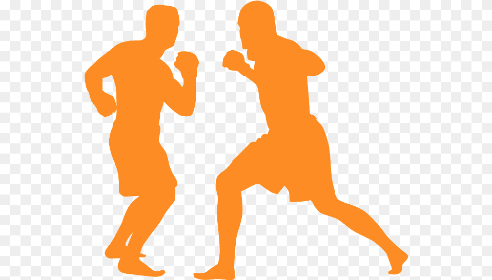 Mma Silhouette, Person, Adult, Male, Man Free Png