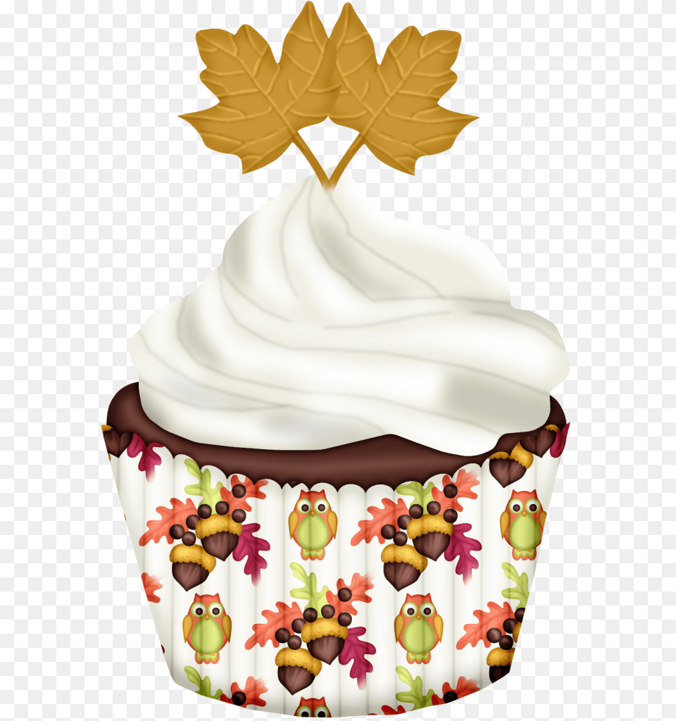 Mmd Autumn Art Flower Lil, Food, Cake, Cream, Cupcake Free Transparent Png