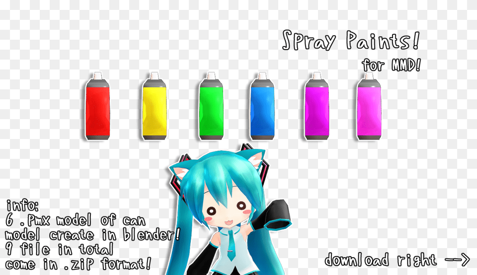 Mmd Dl Spray Paint, Adult, Person, Female, Woman Png